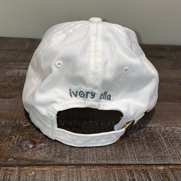 White Ivory Ella Hat - Picture 4 of 9